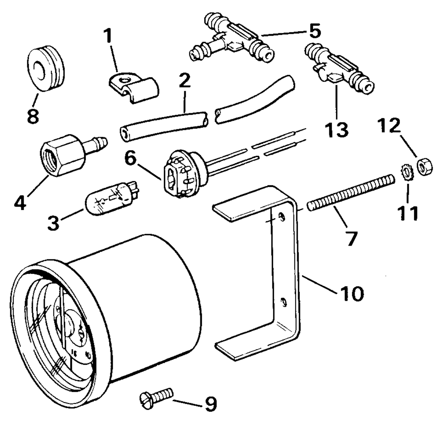 WATER PRESSURE GAUGE KIT