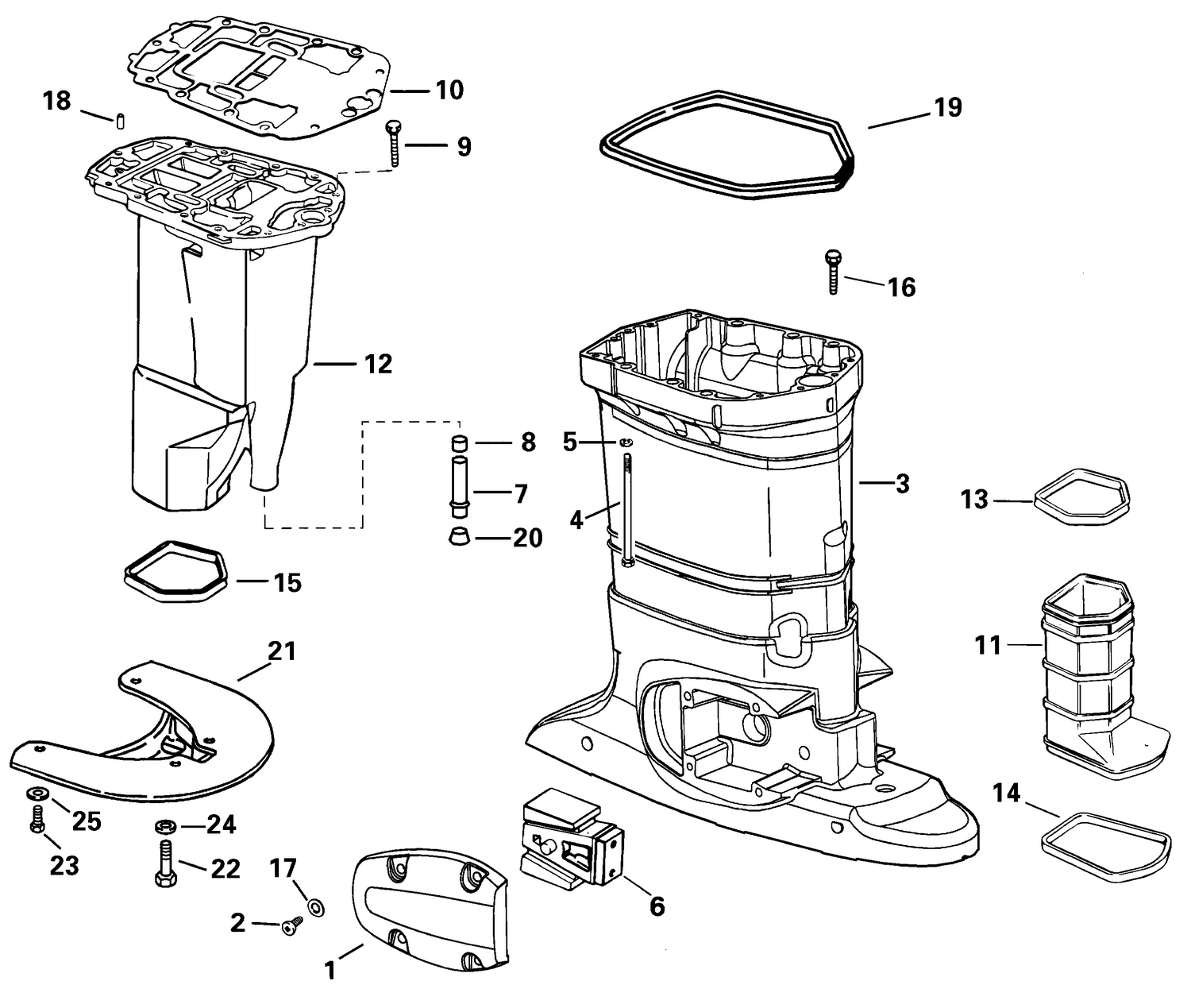 EXHAUST HOUSING