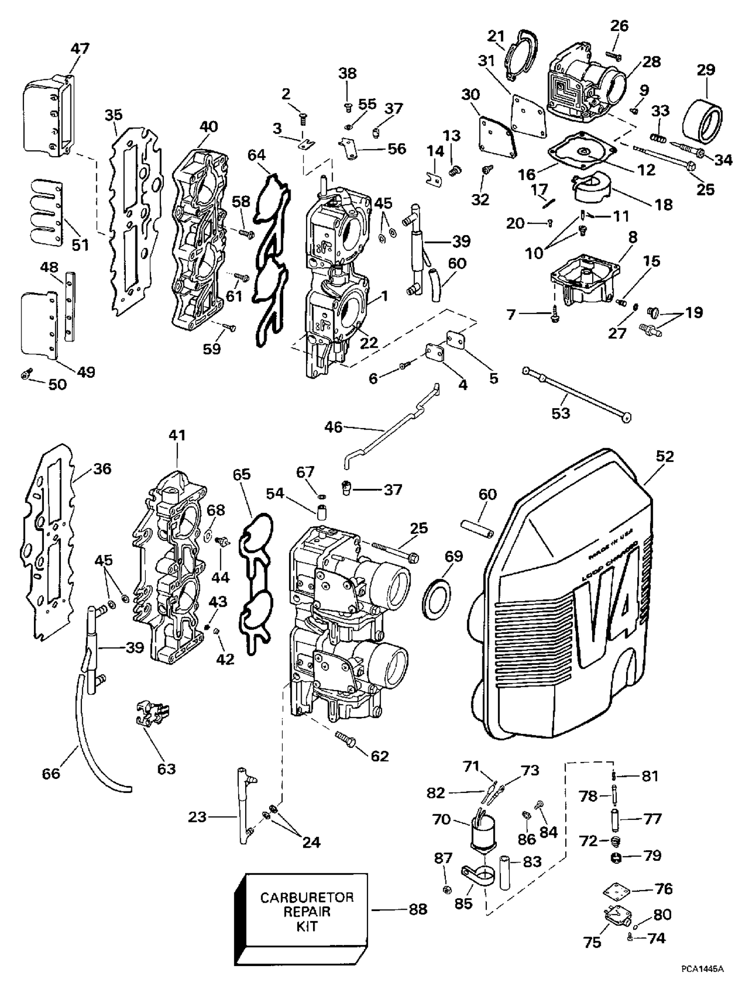 CARBURETOR & INTAKE MANIFOLD
