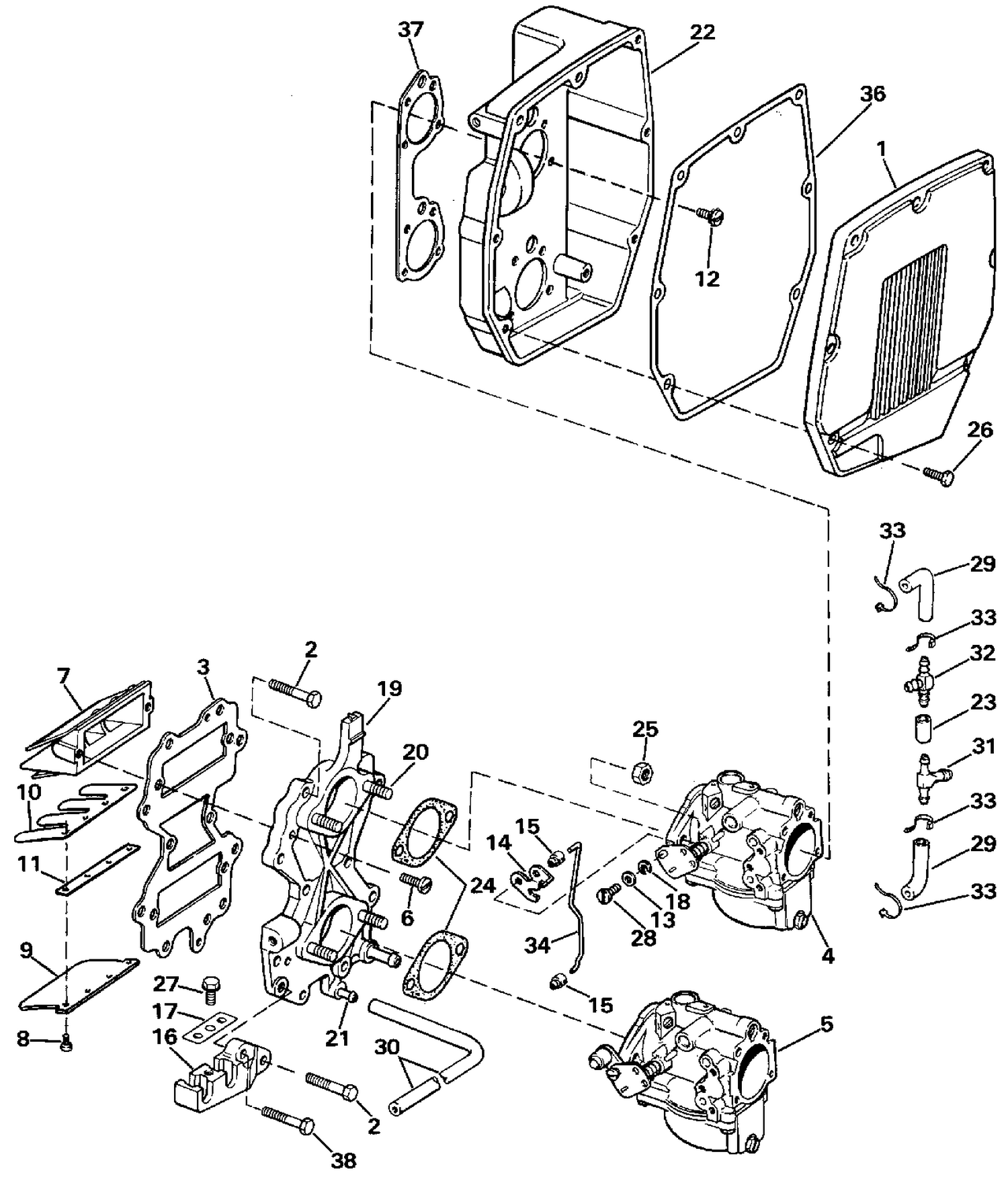 INTAKE MANIFOLD AND PRIMER SYSTEM