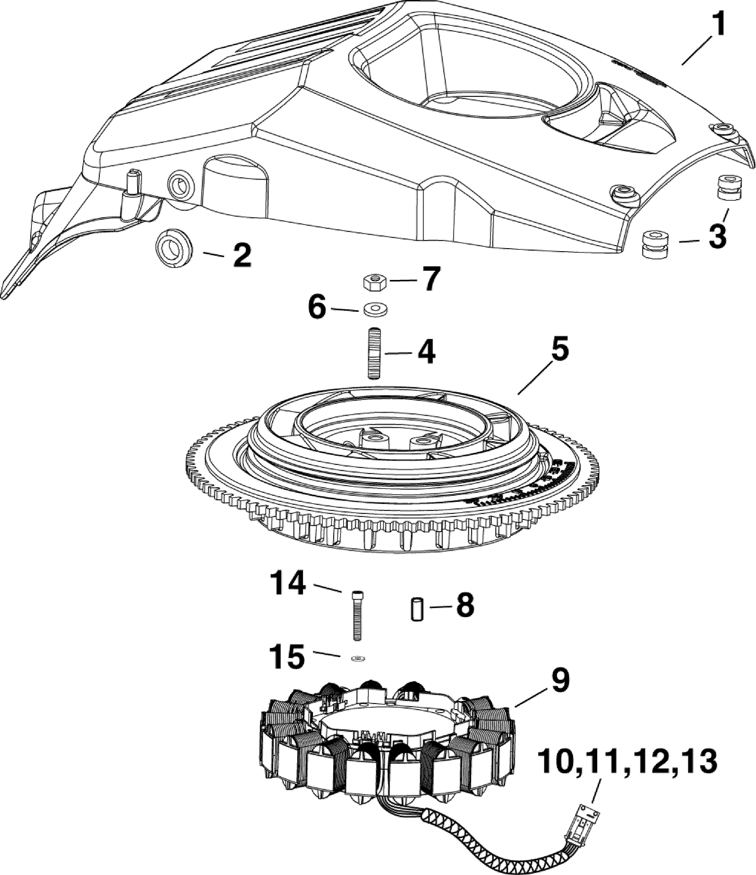 02-3_FLYWHEEL & STATOR