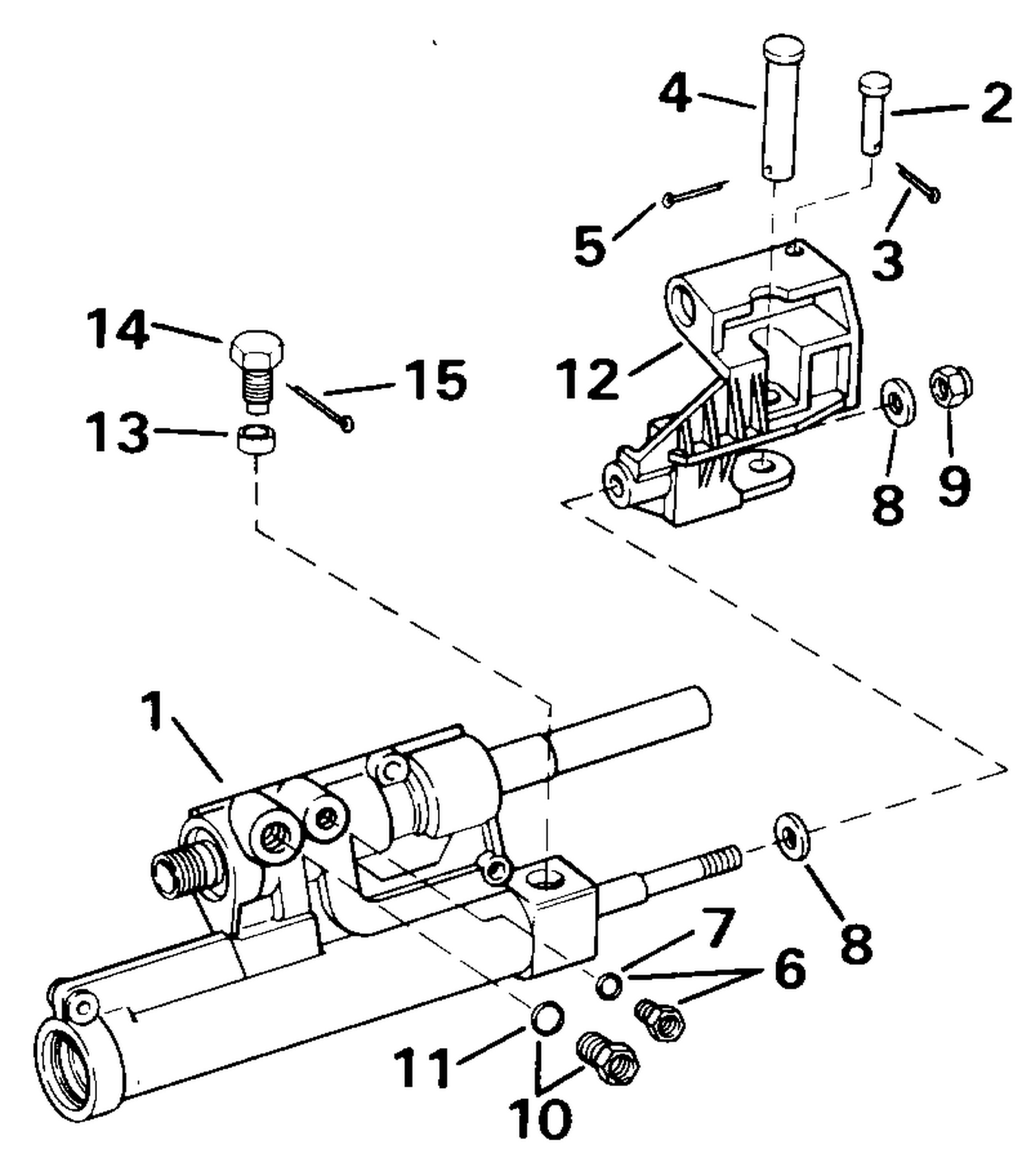 POWER STEERING CYLINDER