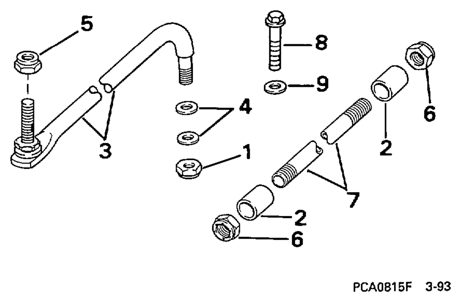 TILT TUBE STEERING KIT - 9.9, 15