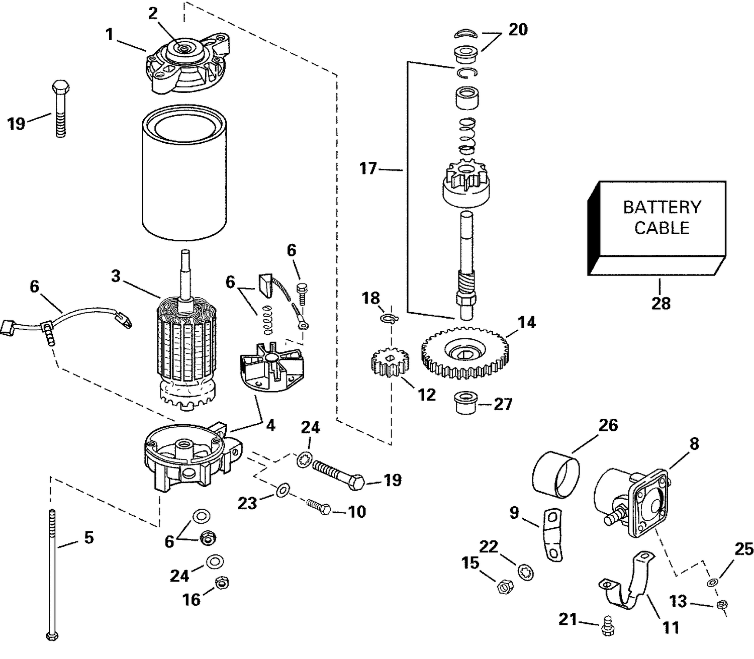 ELECTRIC STARTER SOLENOID
