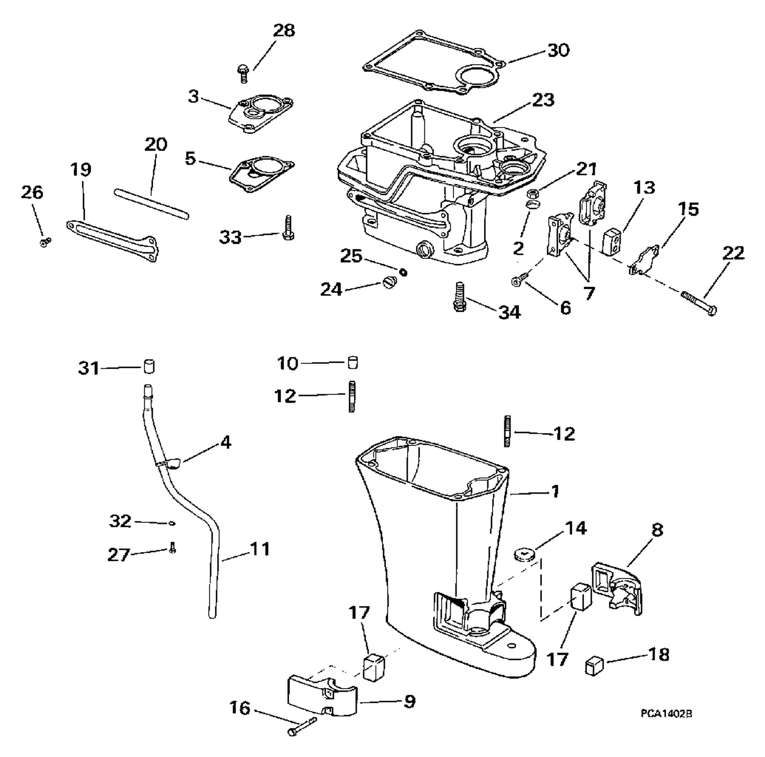 EXHAUST HOUSING
