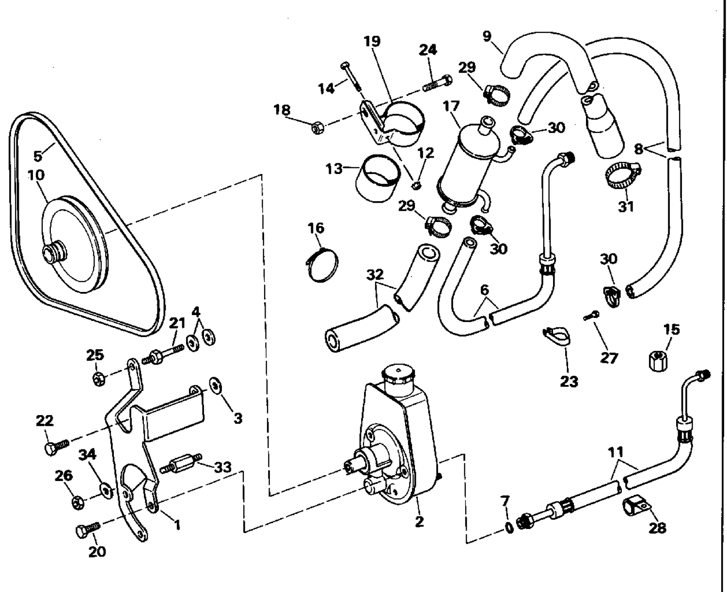 POWER STEERING PUMP