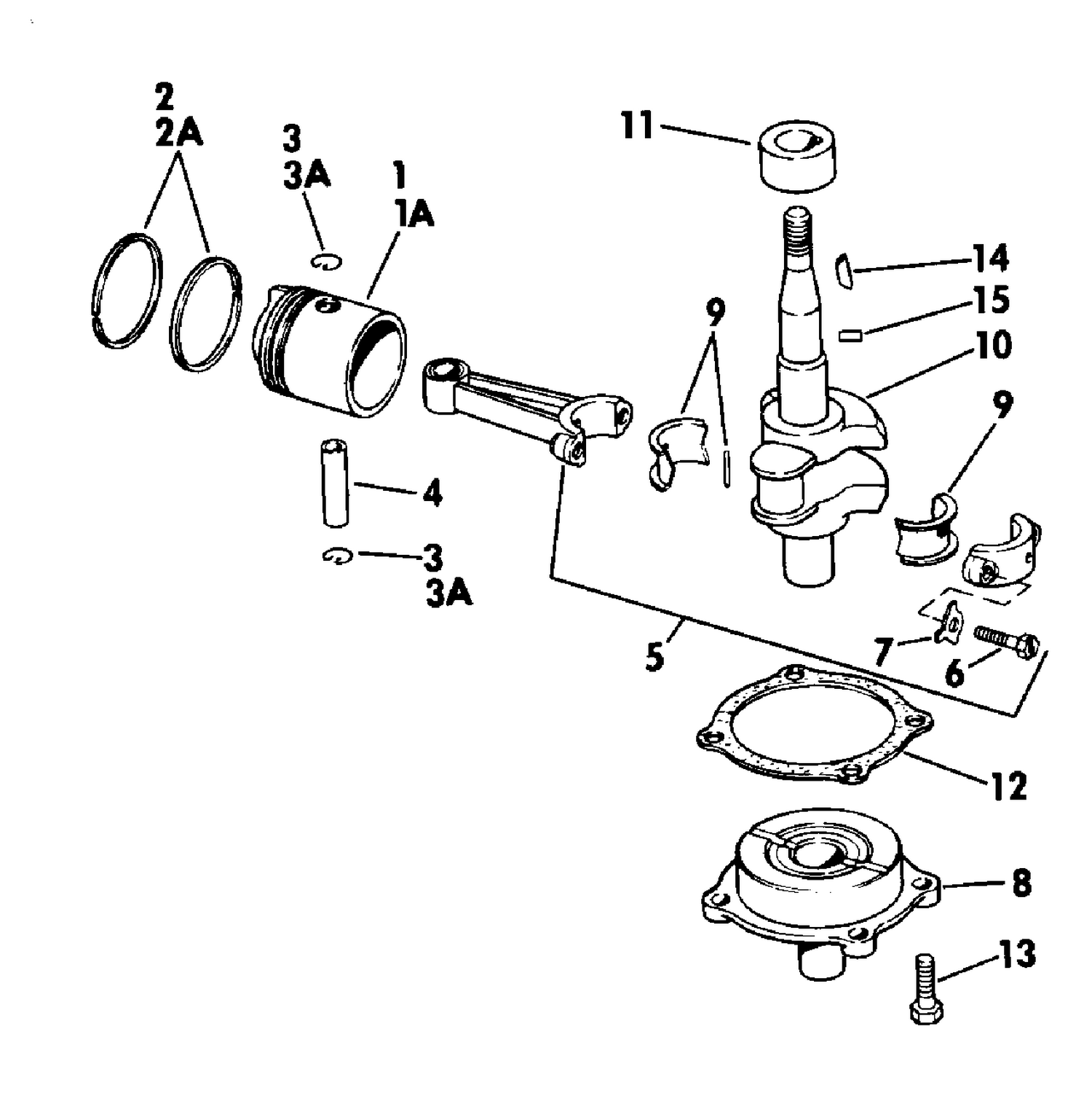 CRANKSHAFT & PISTON