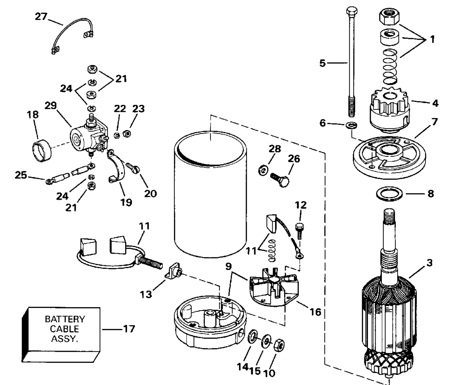 ELECTRIC STARTER & SOLENOID