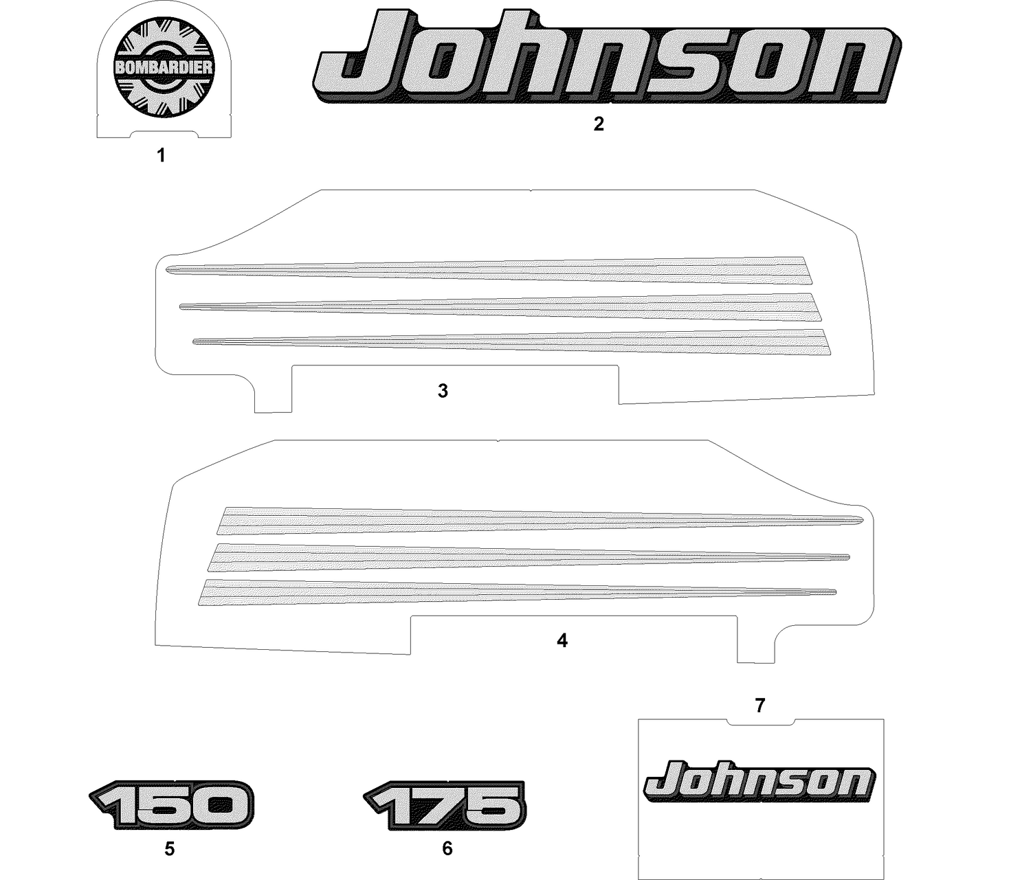 DECALS GRAPHITE MODELS