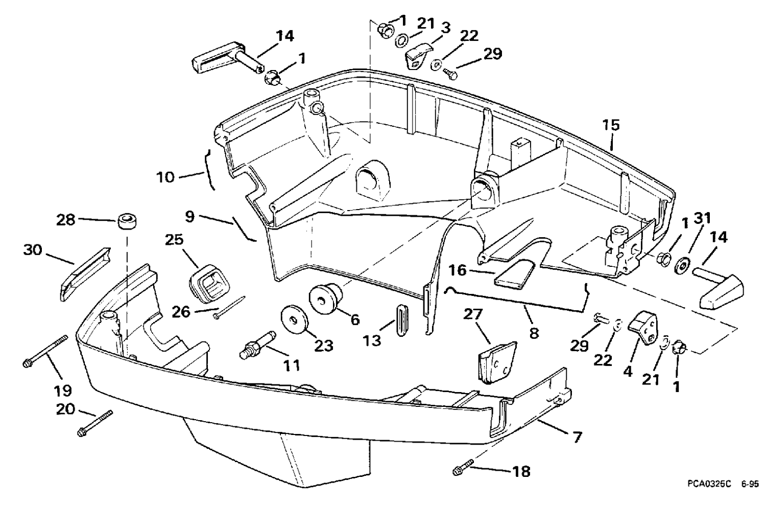 LOWER ENGINE COVER