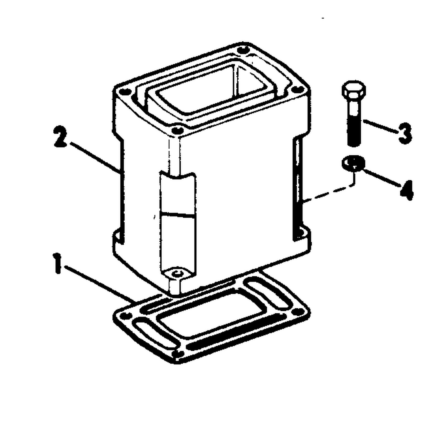 HIGH RISER EXTENSION-5" INBOARD OPTIONAL ITEM-ALL MODELS