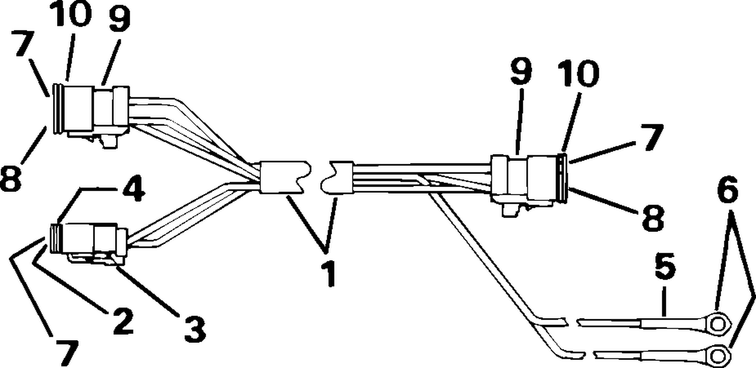 REMOTE TRIM/TILT CABLE