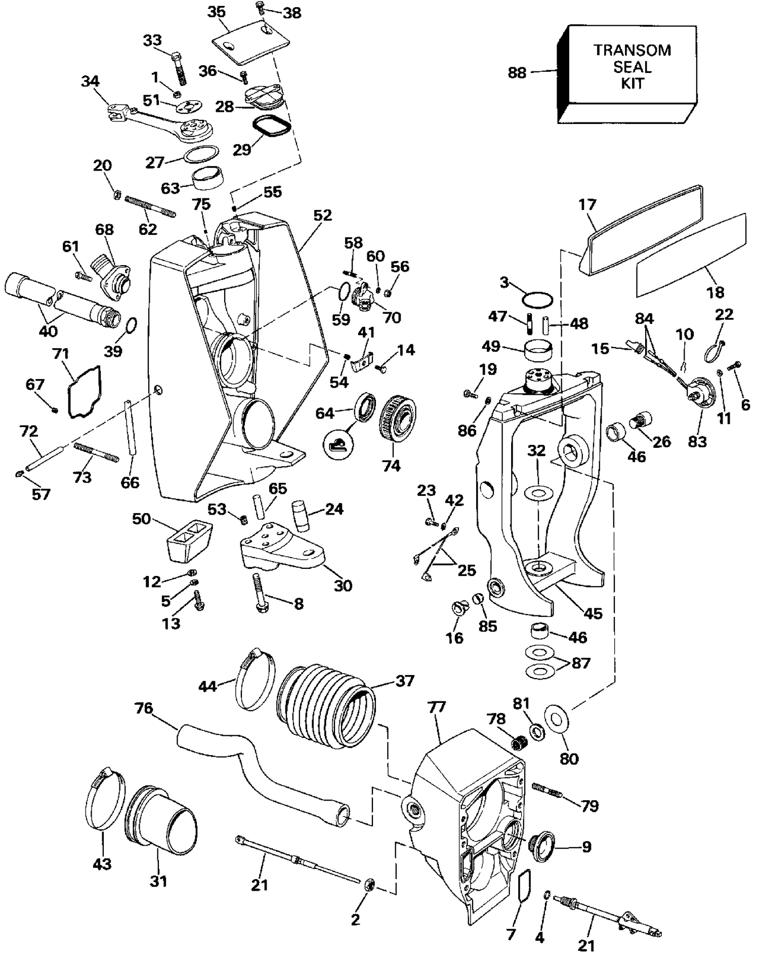 TRANSOM MOUNT