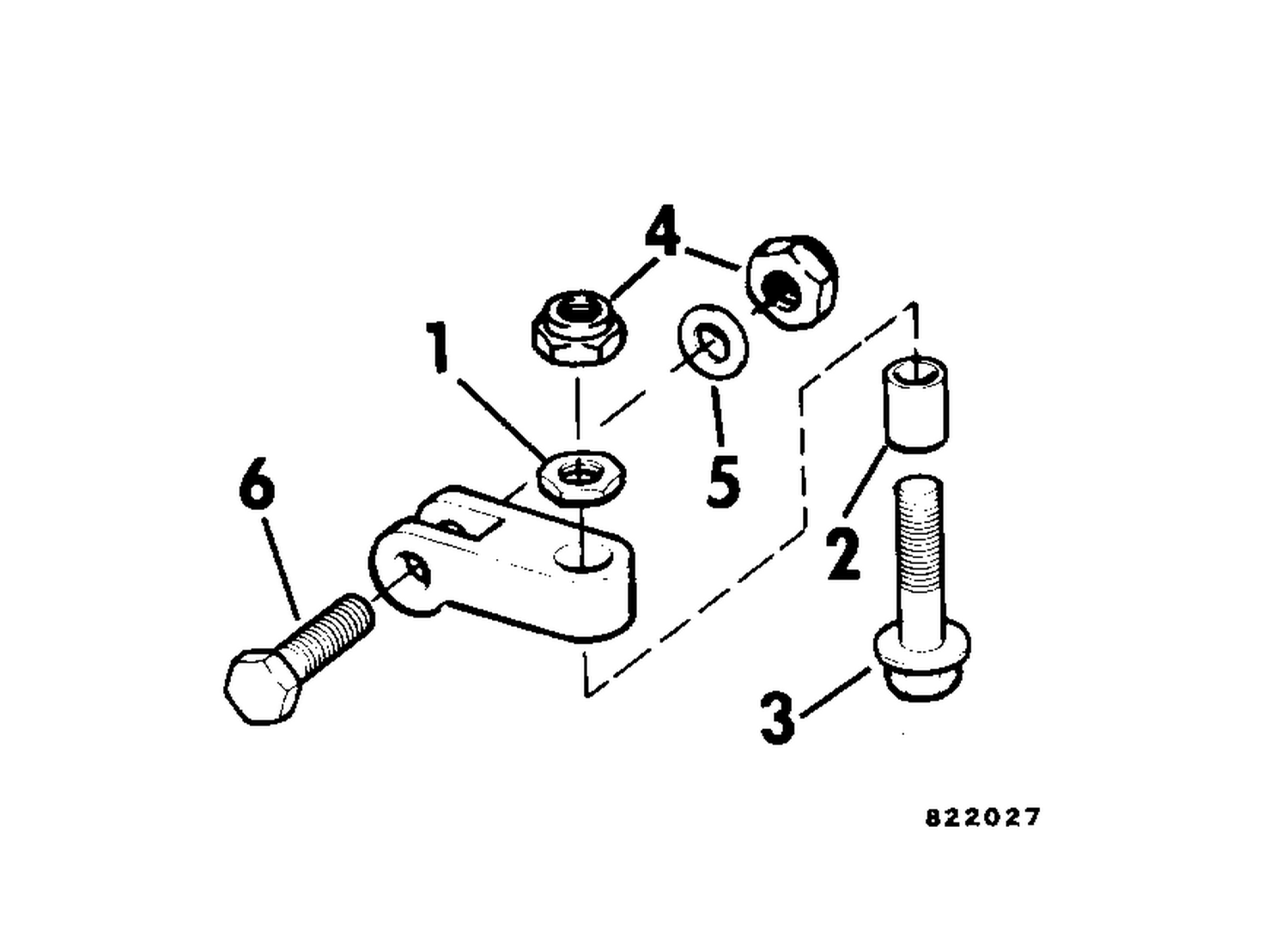 STEERING BOLT AND CLEVIS ASSEMBLY KIT 7.5 - 235