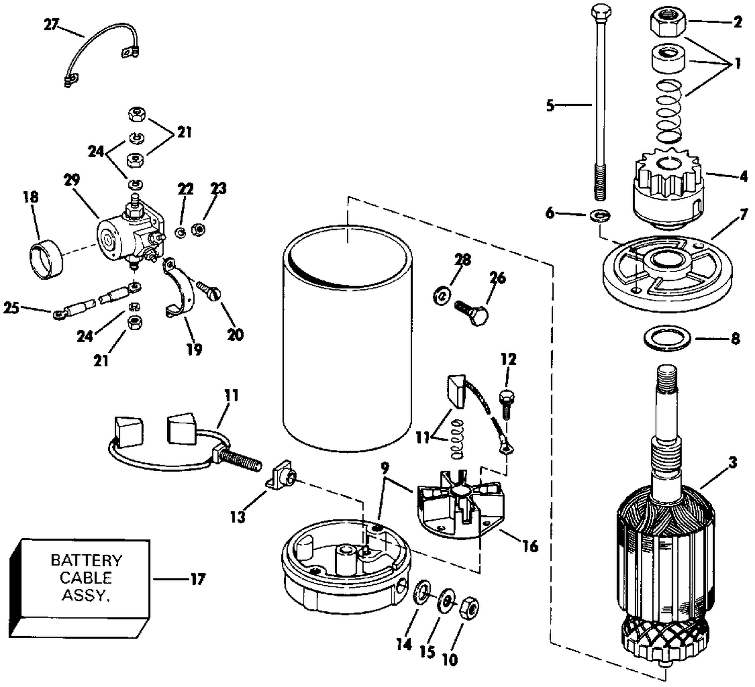 ELECTRIC STARTER & SOLENOID