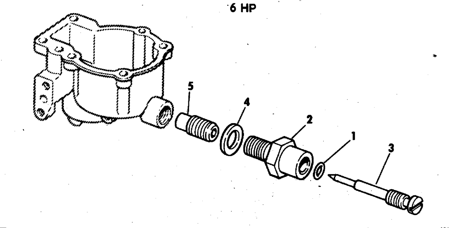 ADJUSTABLE HIGH-SPEED NEEDLE VALVE KIT 6 HP