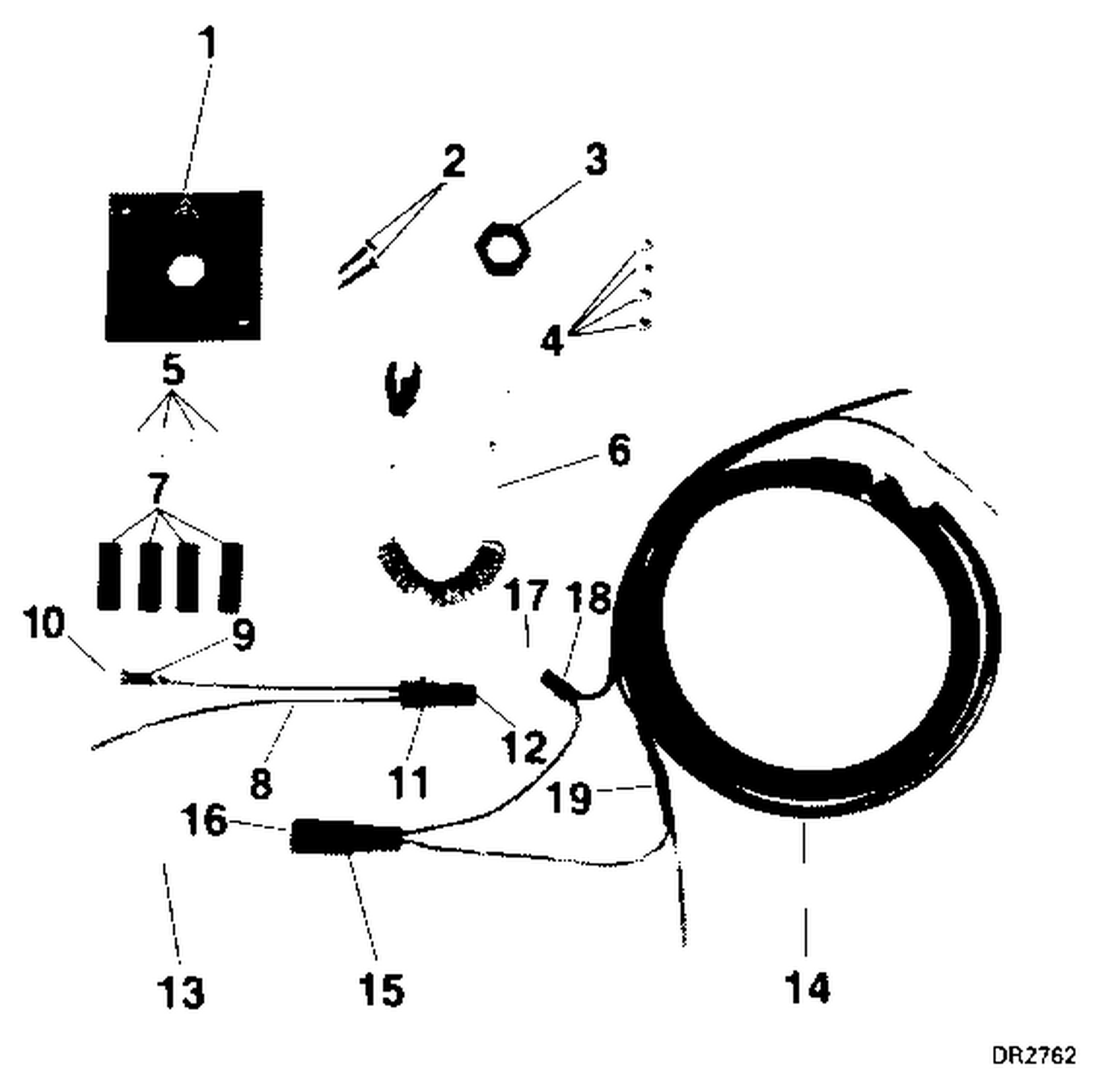 EMERGENCY IGN. CUTOFF 4.5-35 R & TE DASH OR GUNWALE MNT