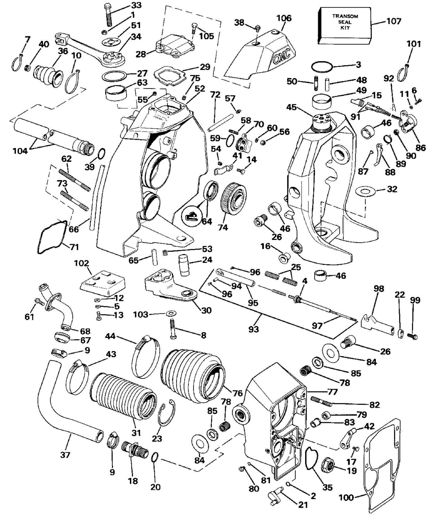TRANSOM MOUNT