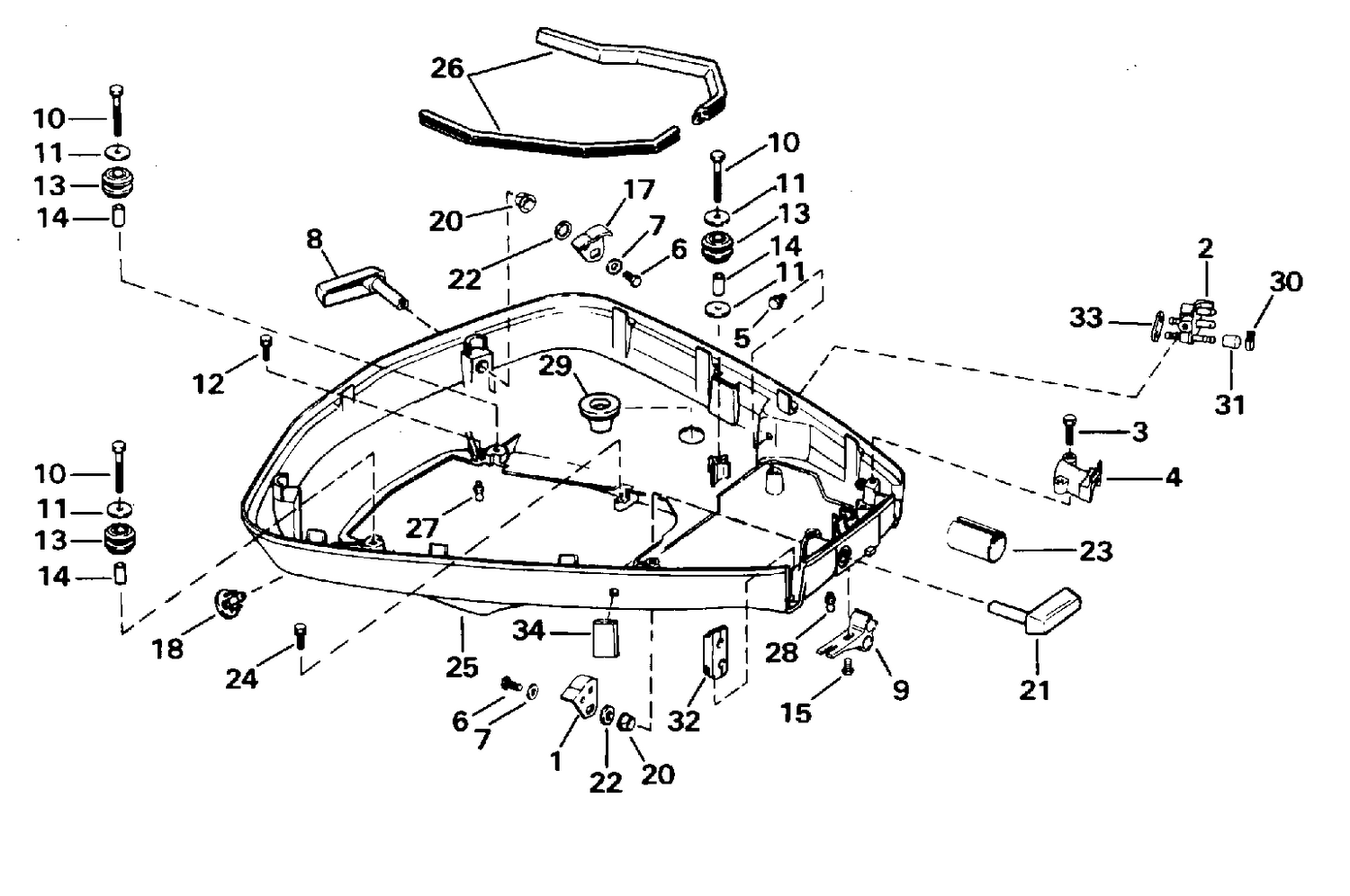 LOWER ENGINE COVER