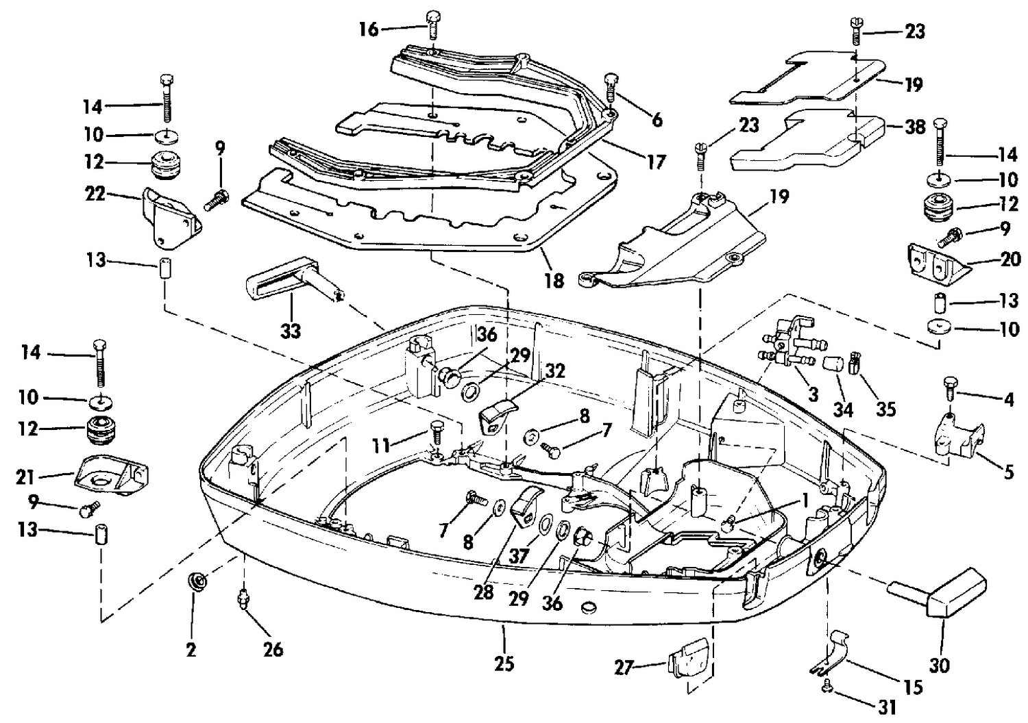 LOWER ENGINE COVER