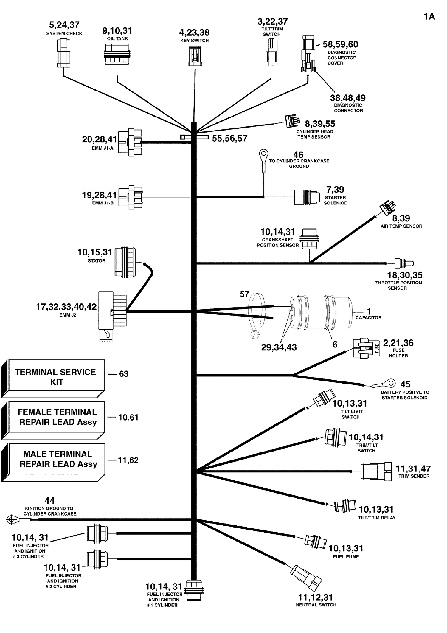 ENGINE ELECTRICAL HARNESS