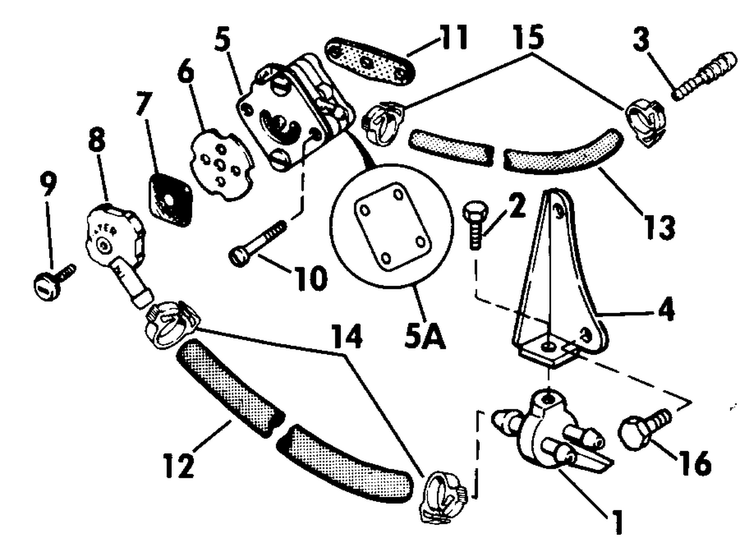 FUEL PUMP KIT 4 MODEL 4BR MODELS ONLY