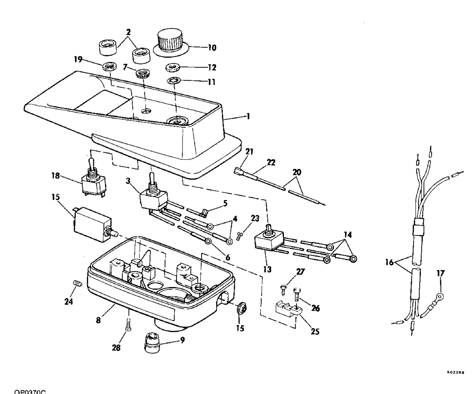 STEERING HOUSING GROUP/HAND STEERING MODEL
