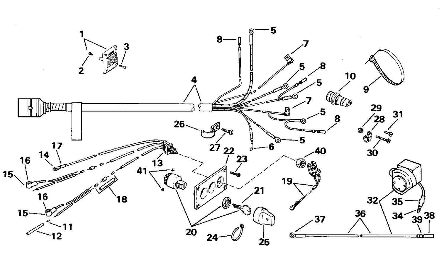 WIRING KIT - DUAL ENGINE