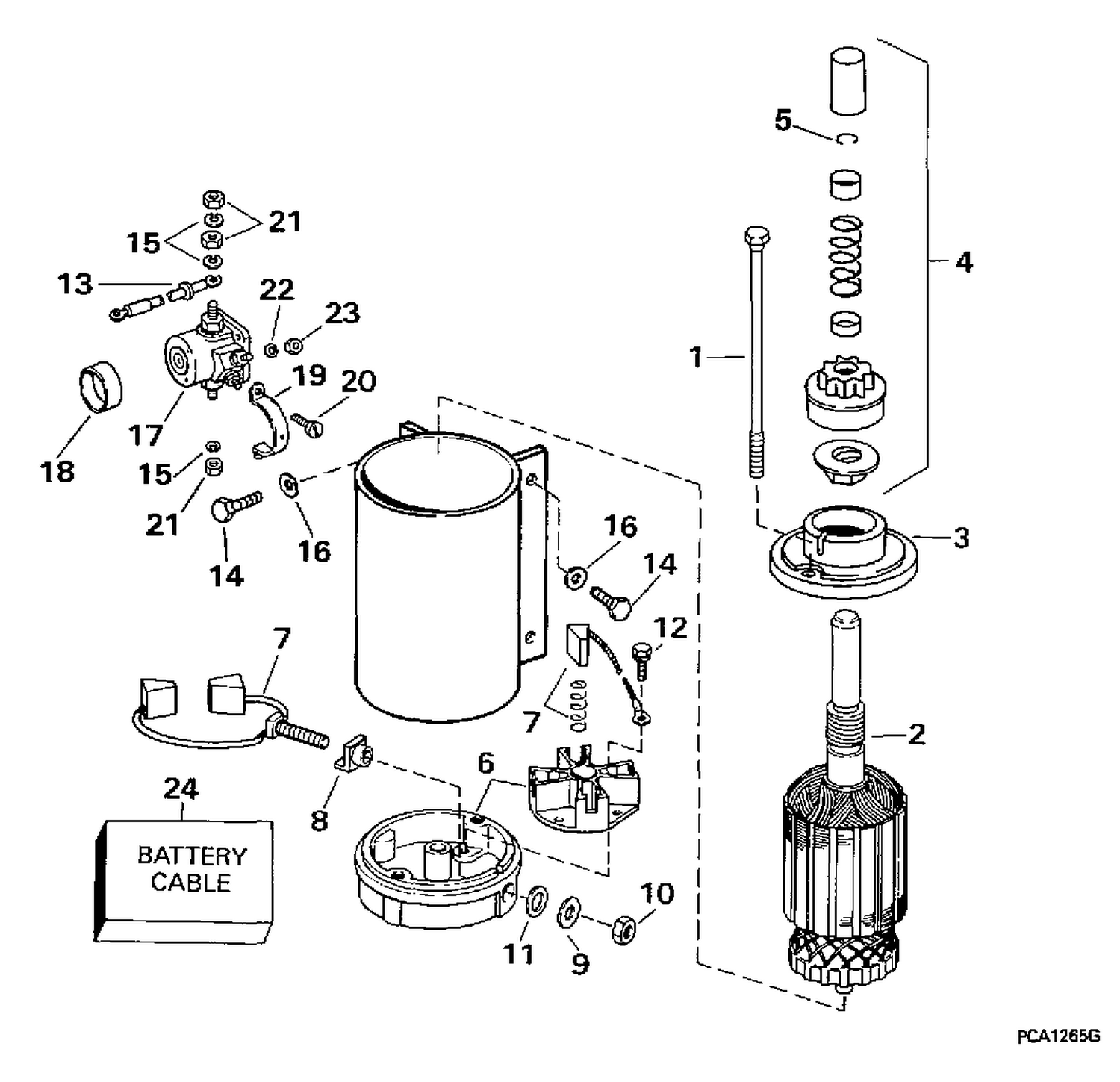 ELECTRIC STARTER & SOLENOID