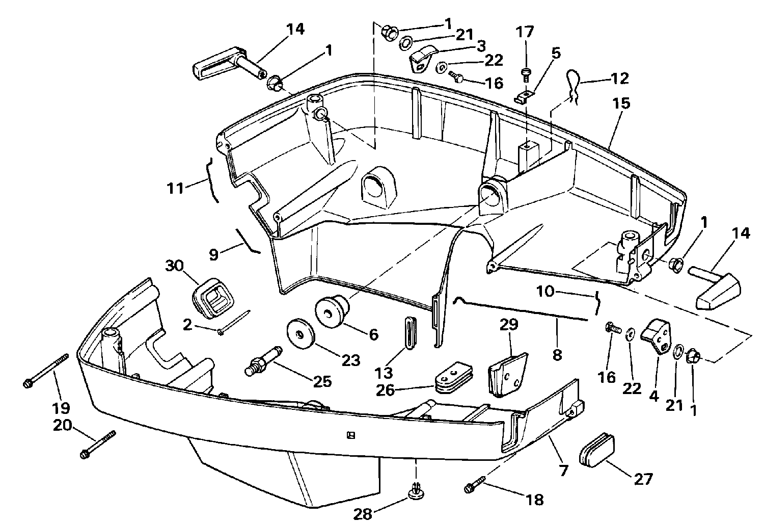 LOWER ENGINE COVER