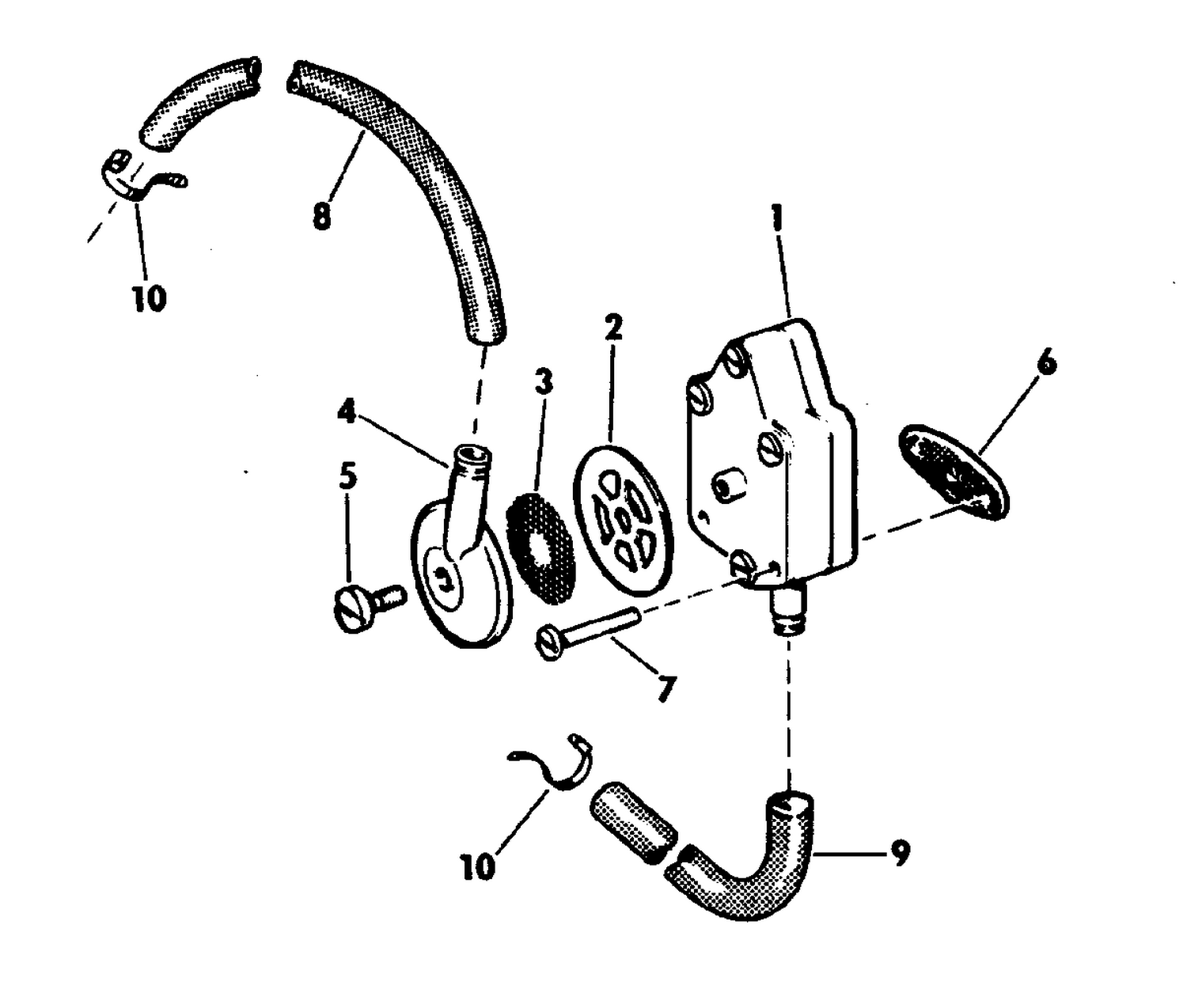 FUEL PUMP AND FILTER