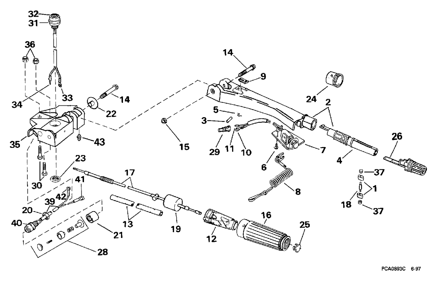 STEERING & SHIFT HANDLE
