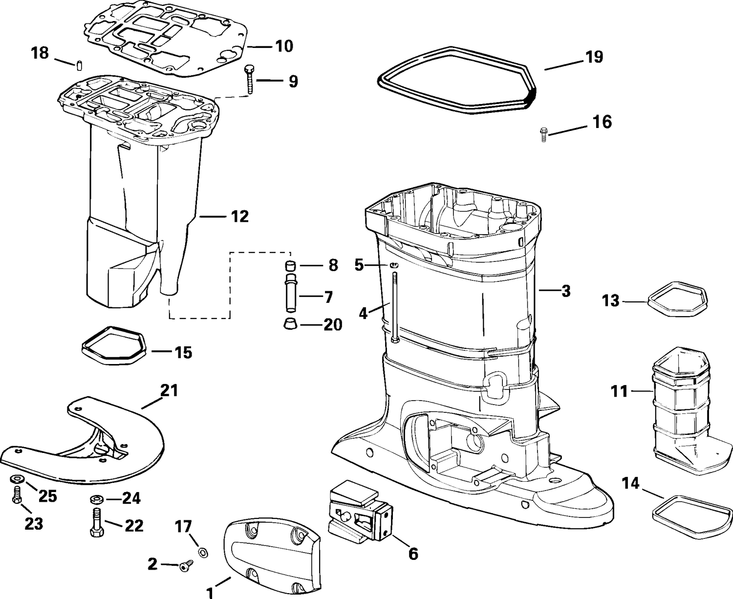 EXHAUST HOUSING