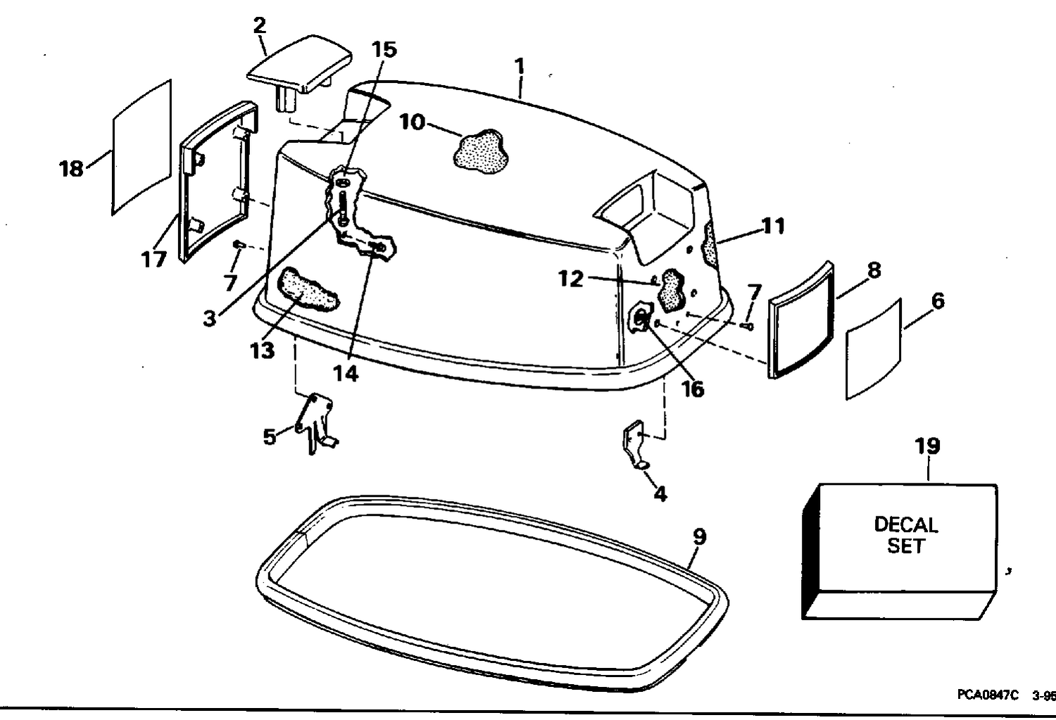 ENGINE COVER - JOHNSON