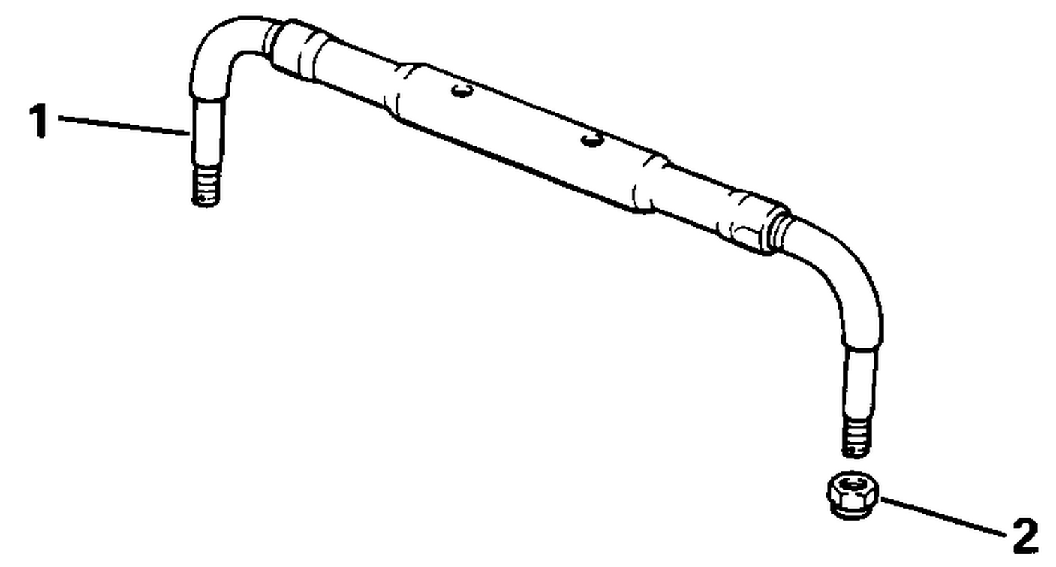 DUAL ENGINE TIE-BAR KIT - COUNTER ROTATING ENGINES