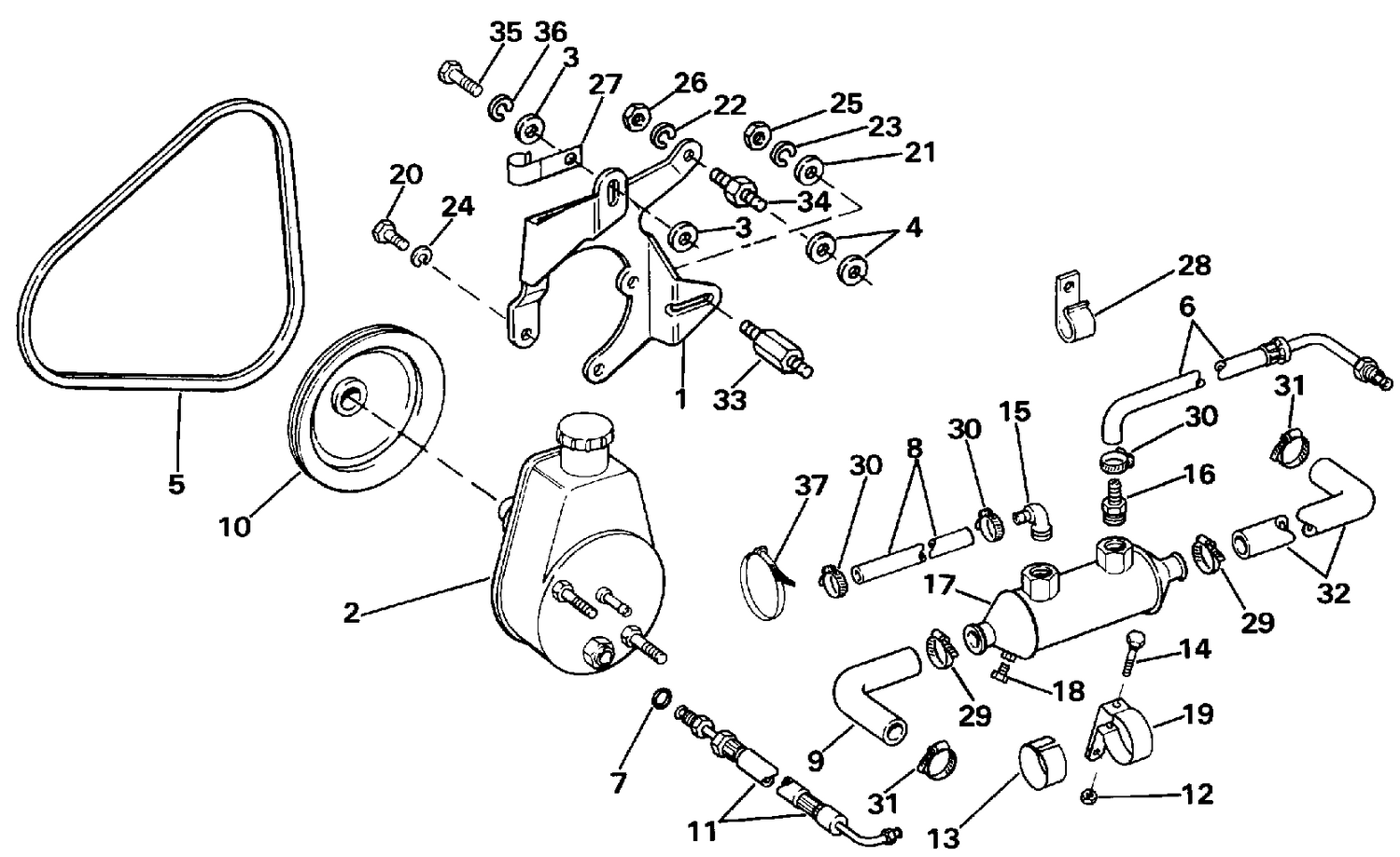POWER STEERING PUMP