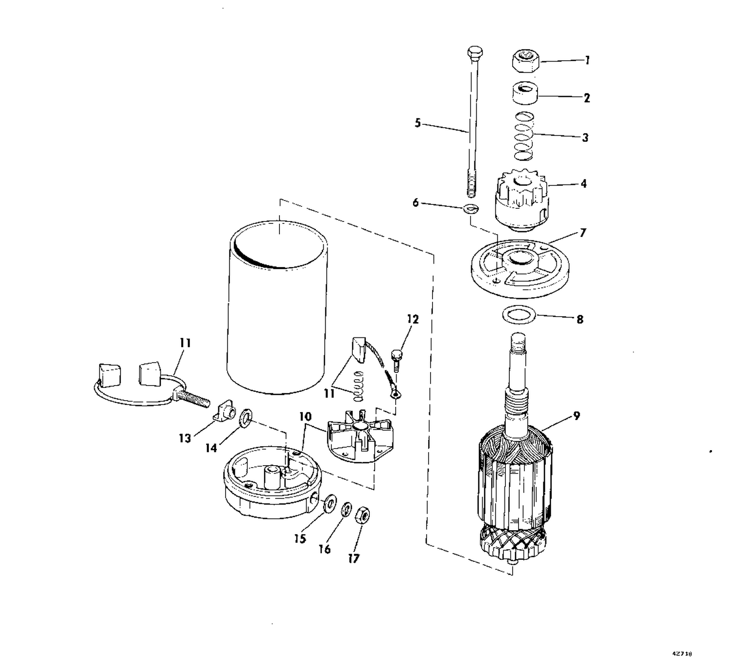ELECTRIC STARTER AMERICAN BOSCH 11229-21-M030SM