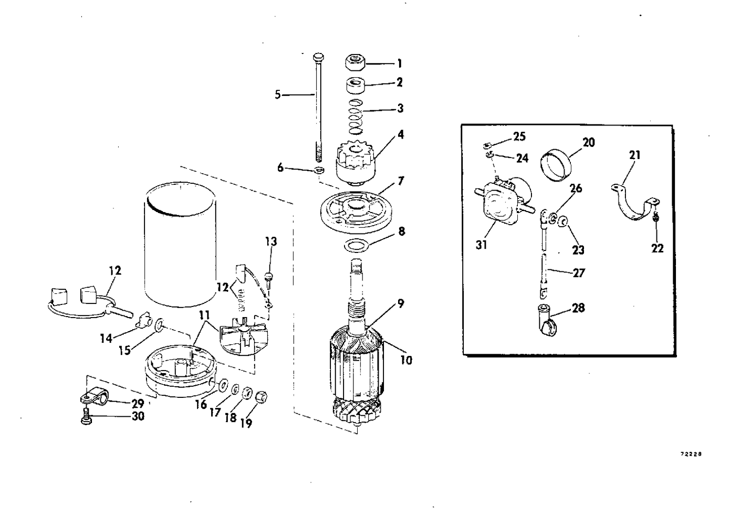 ELECTRIC STARTER & SOLENOID