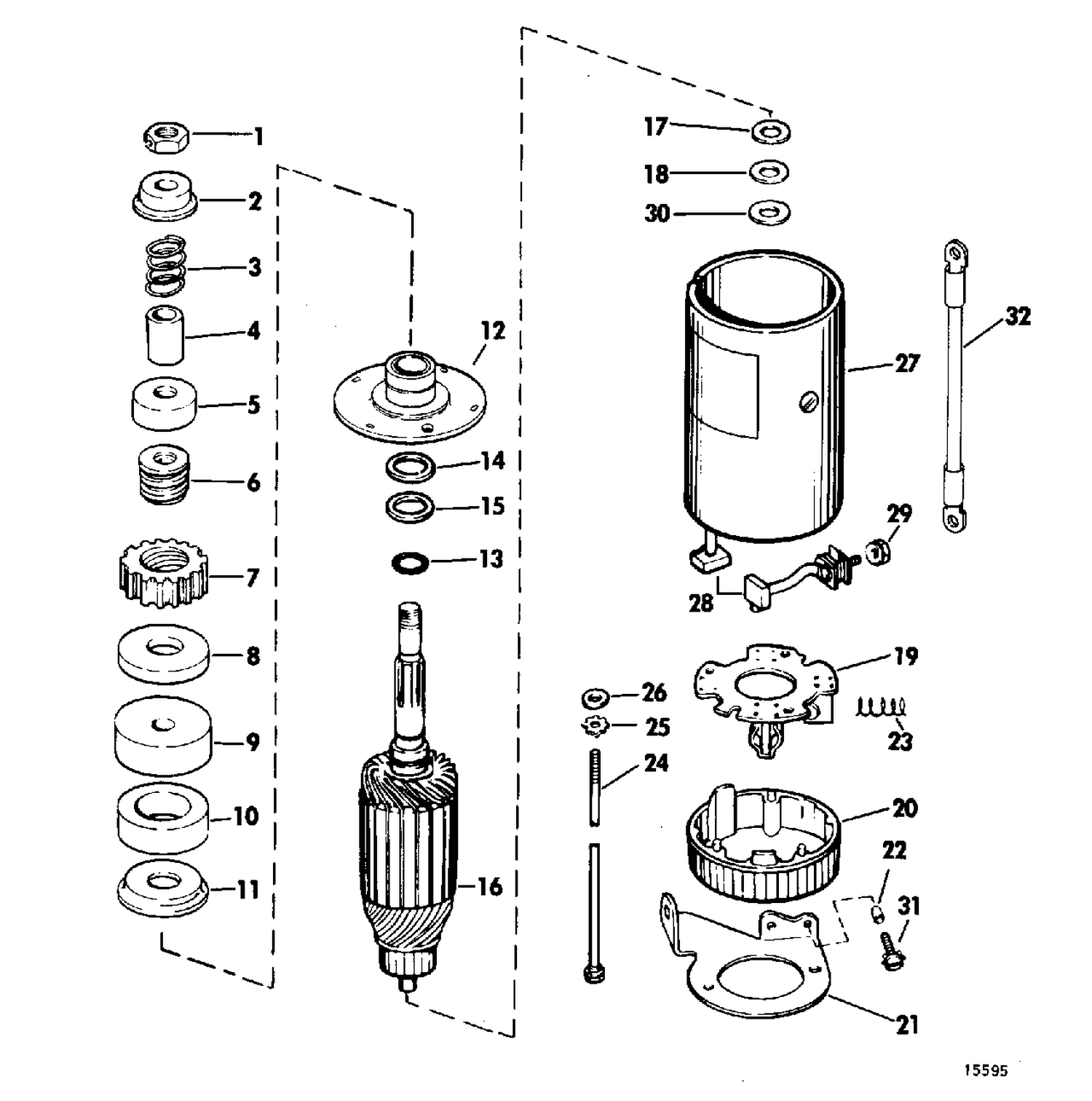 ELECTRIC STARTER GROUP ELECTRIC SHIFT