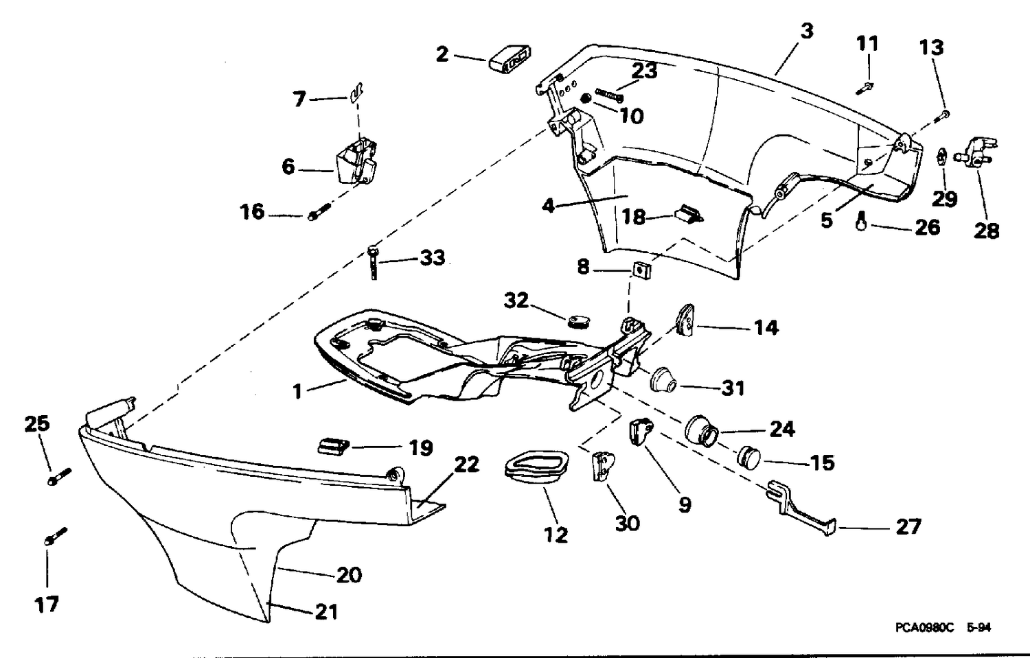 LOWER ENGINE COVER