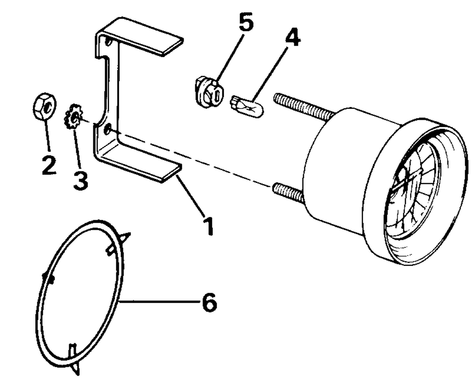 WATER TEMP, VOLTMETER, AMMETER, OIL PRESS. TRIM, FUEL GAUGE