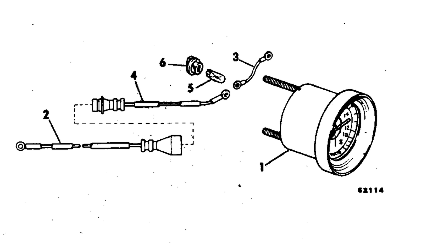 AMMETER KIT 55 THRU 200 HP