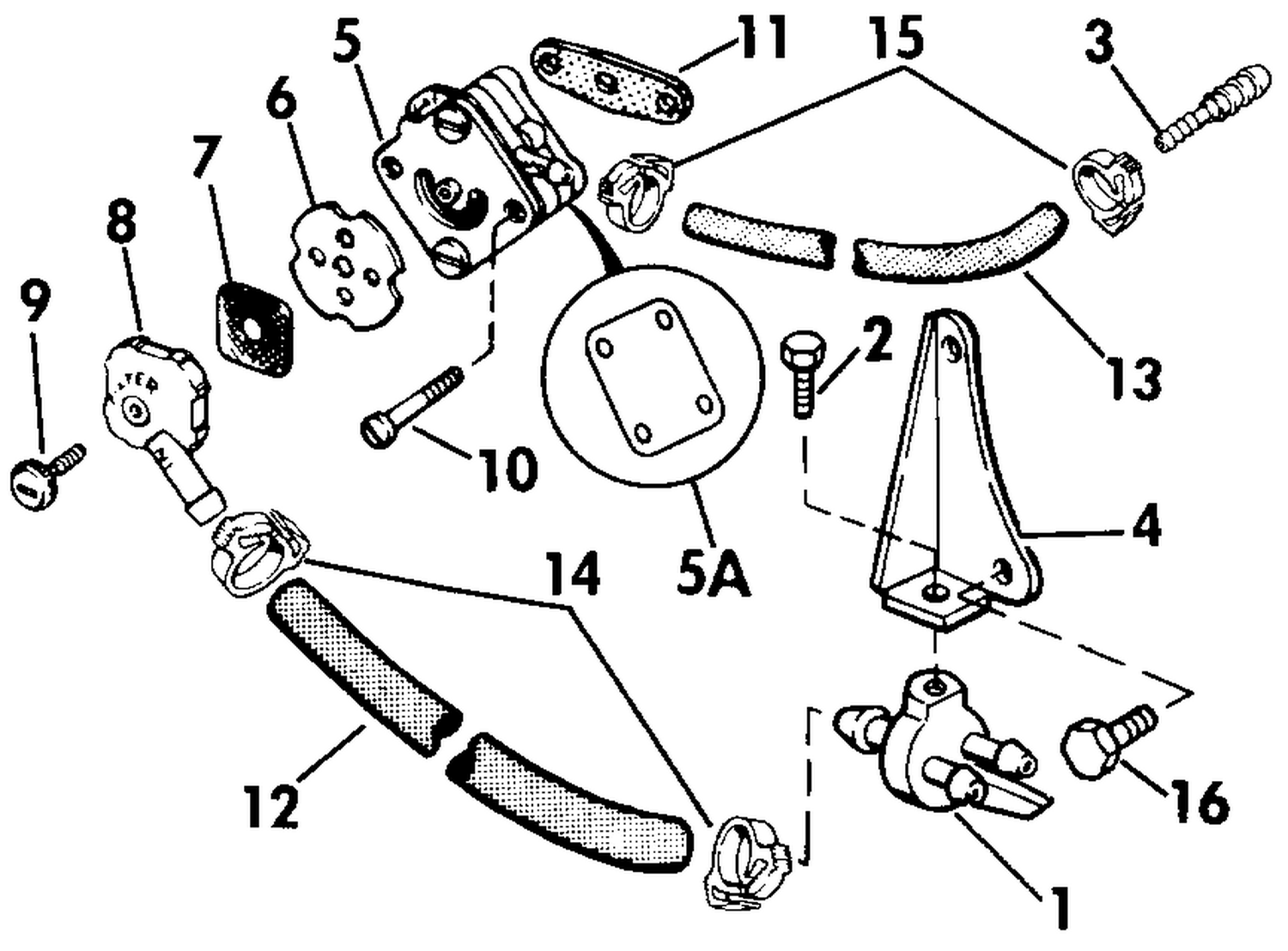 FUEL PUMP KIT - 4 BR MODELS ONLY