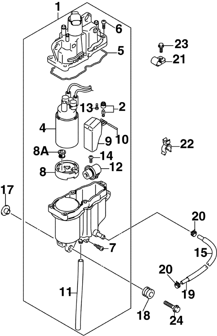 FUEL VAPOR SEPARATOR