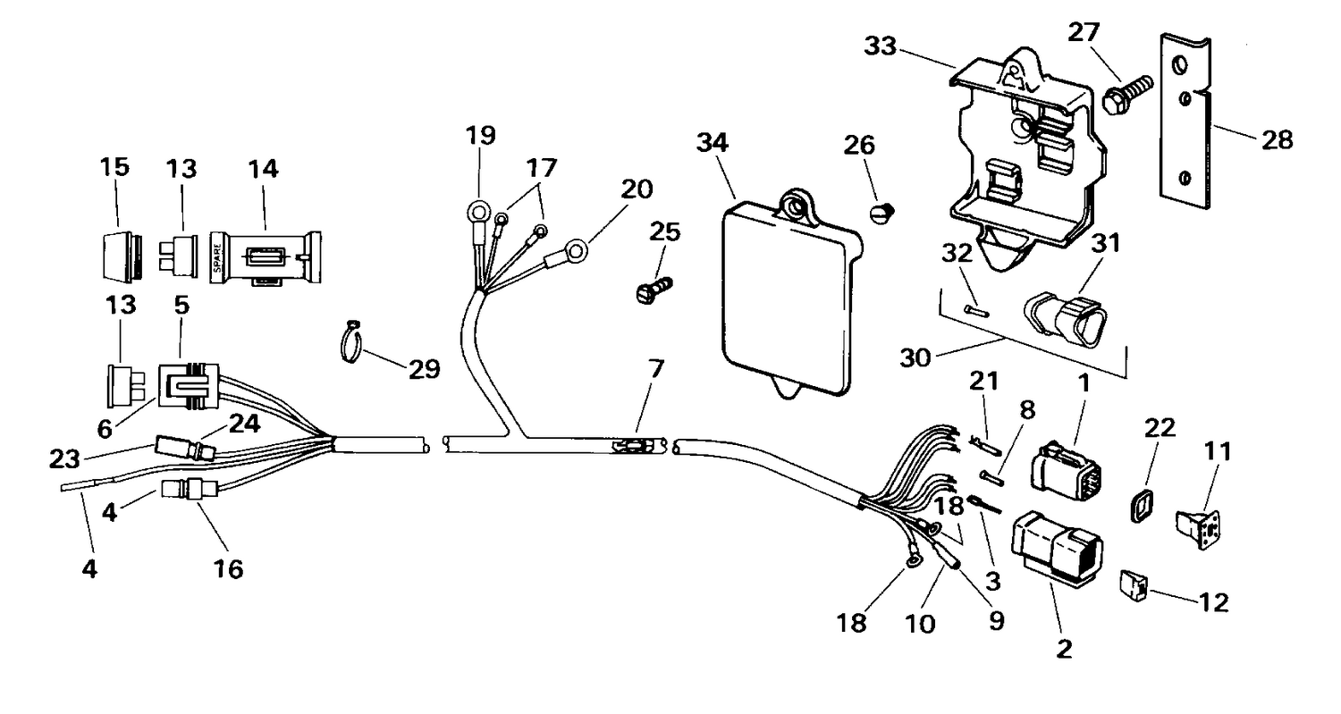 MOTOR CABLE ASSEMBLY