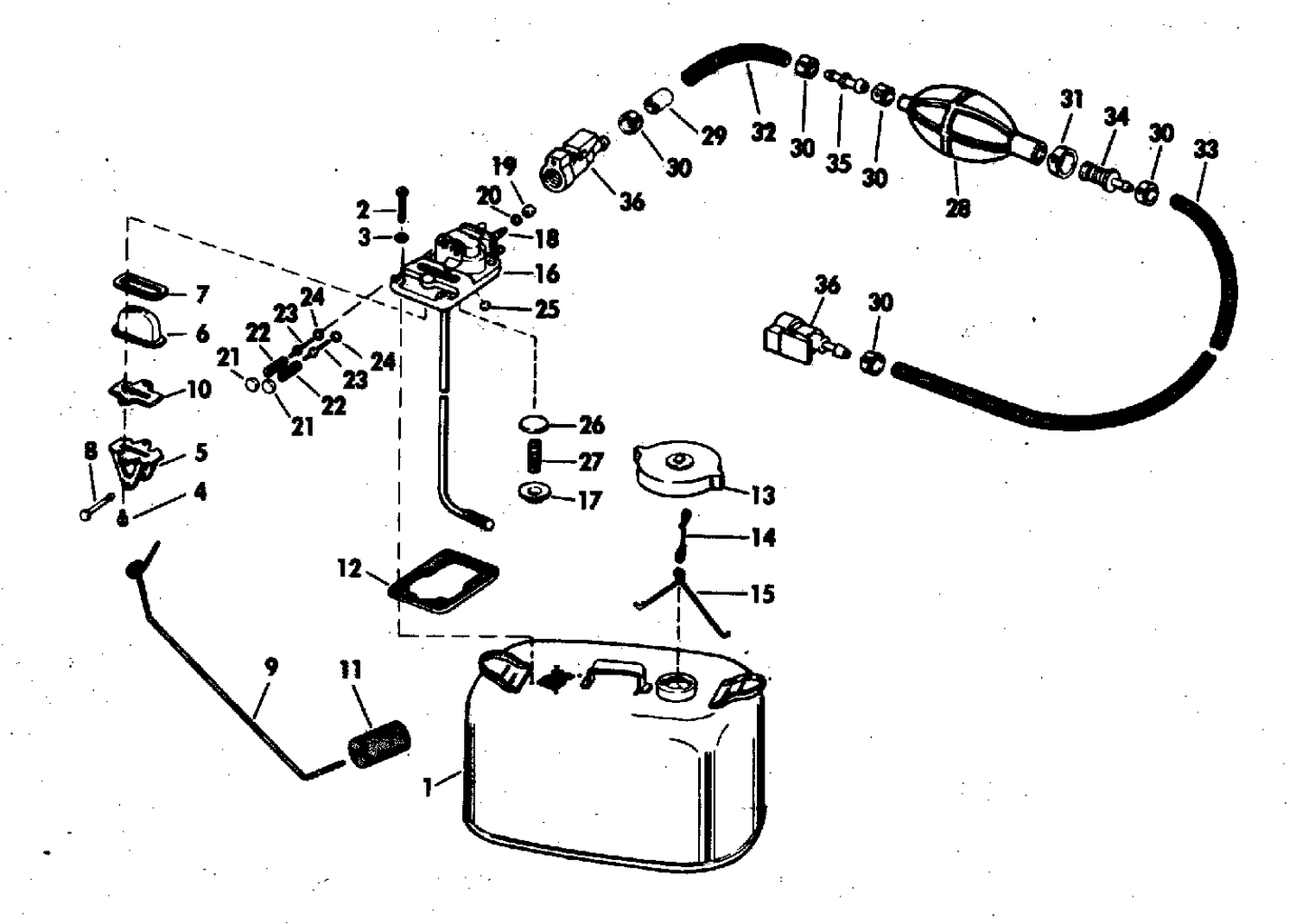 FUEL TANK - 6 GALLON