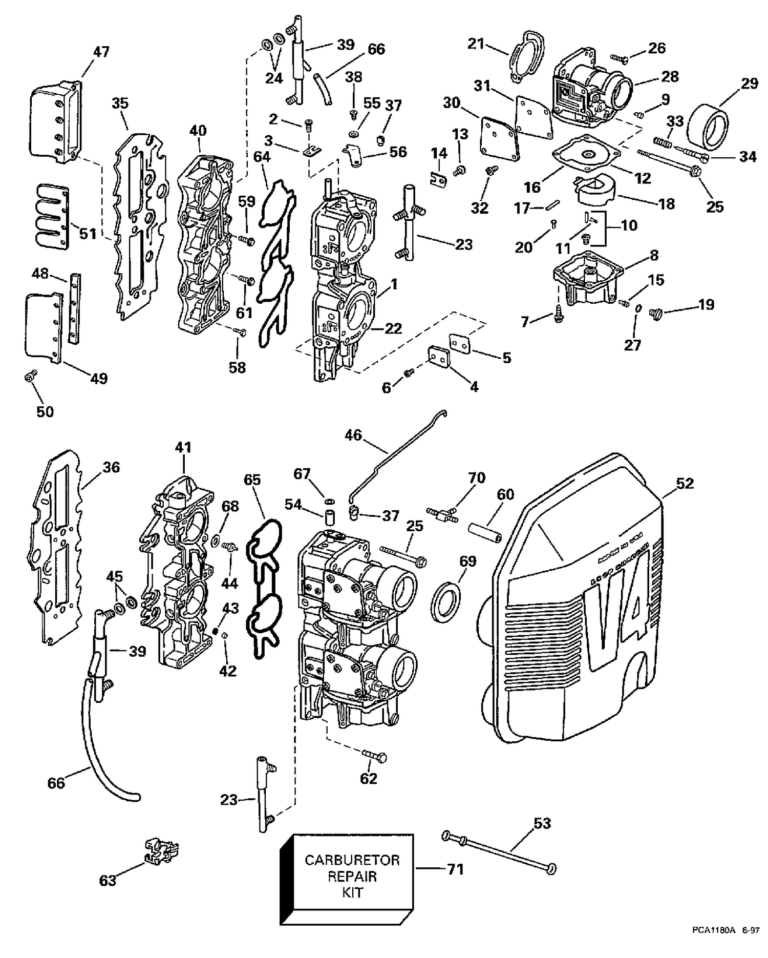 CARBURETOR & INTAKE MANIFOLD