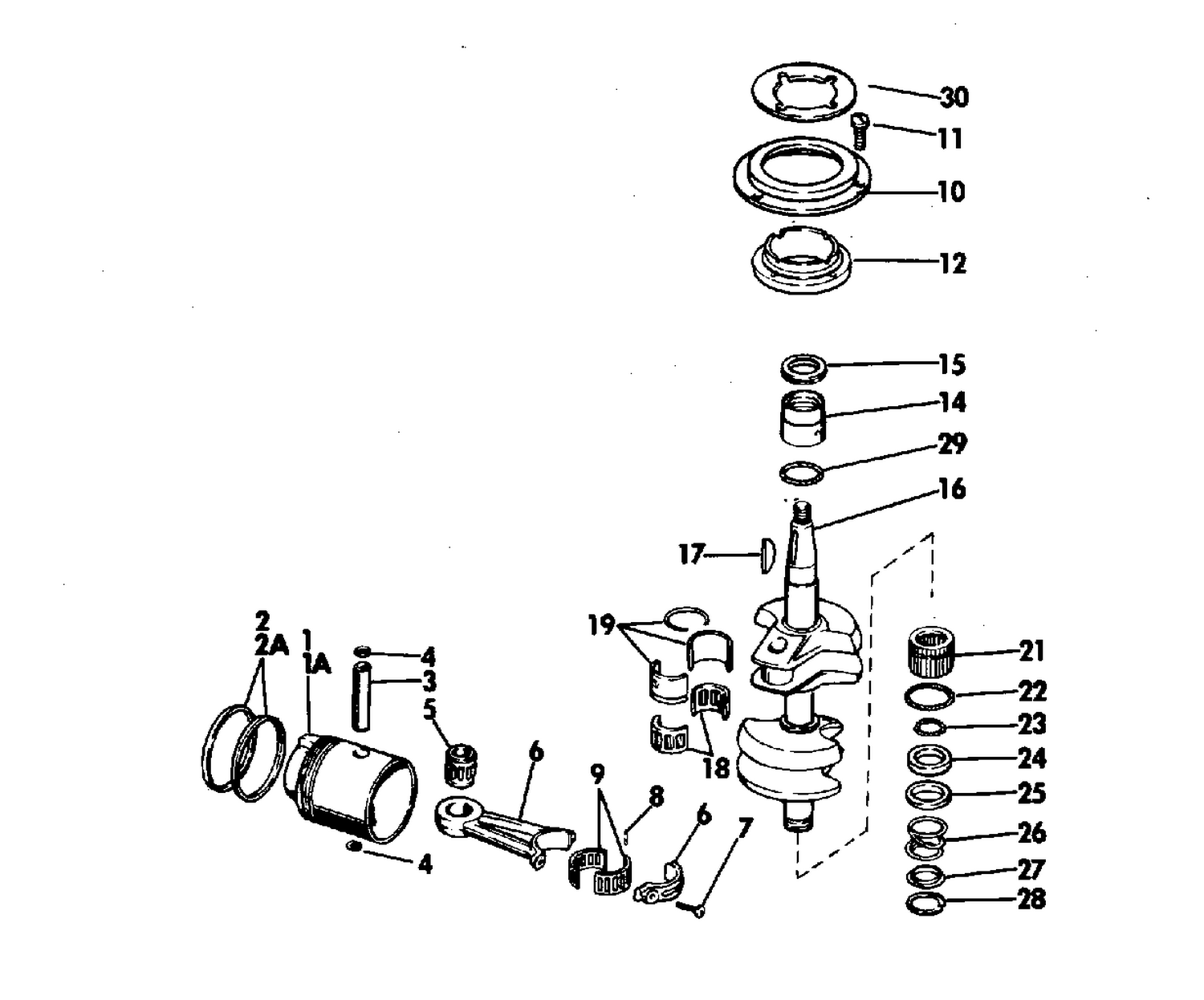 CRANKSHAFT & PISTON