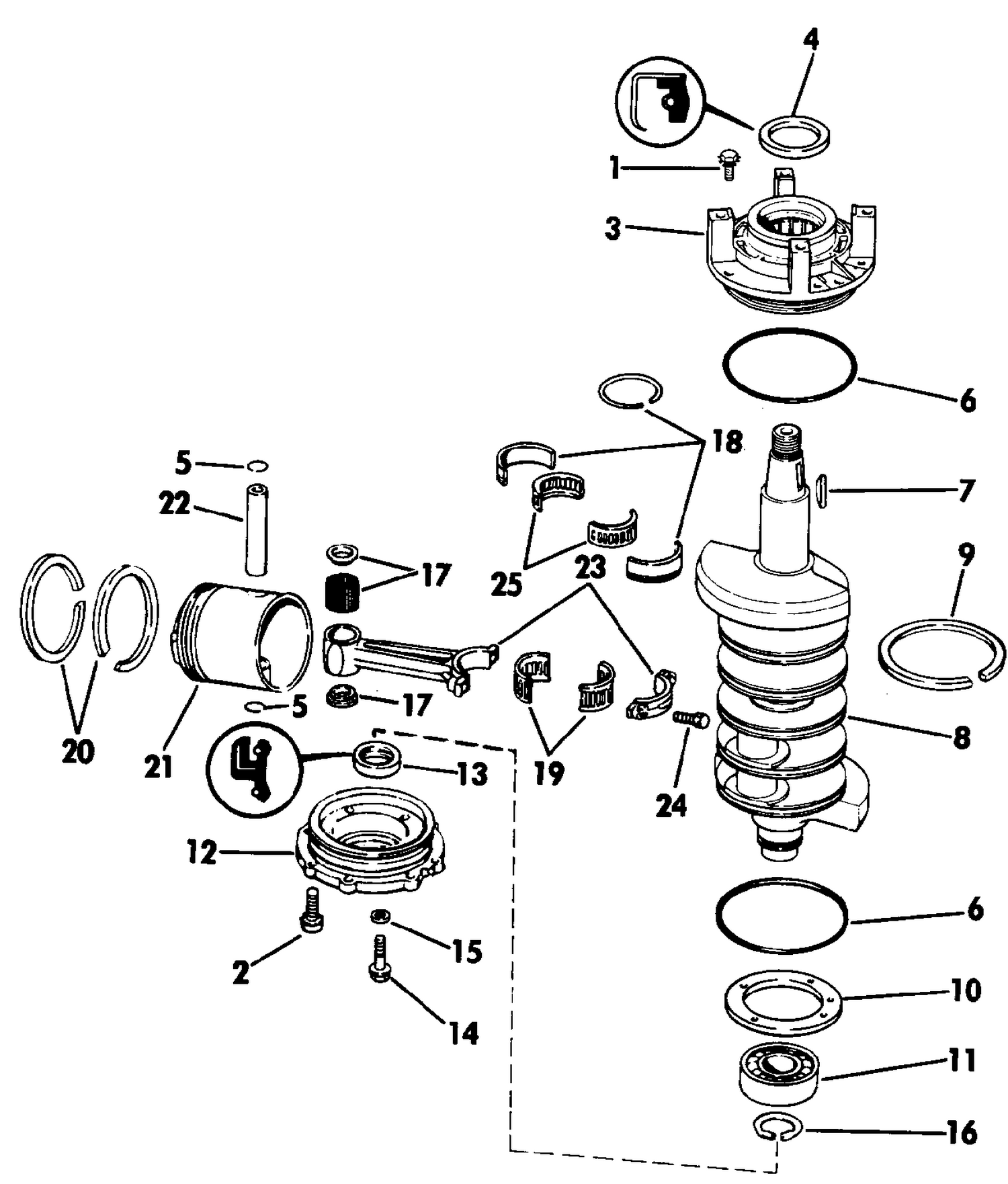 CRANKSHAFT & PISTON