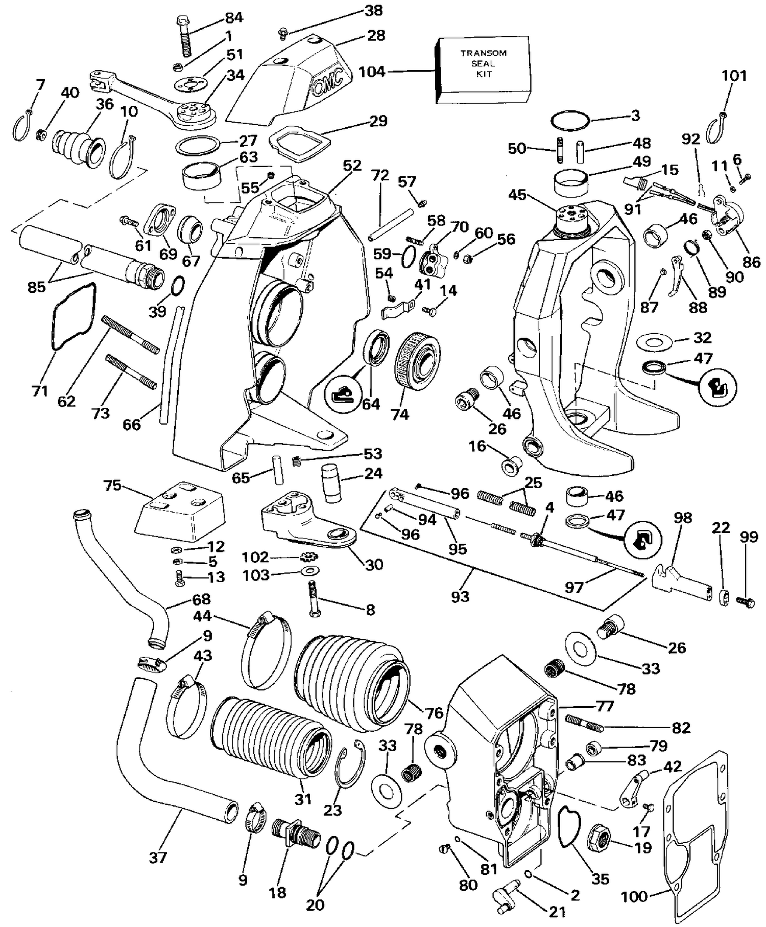 TRANSOM MOUNT